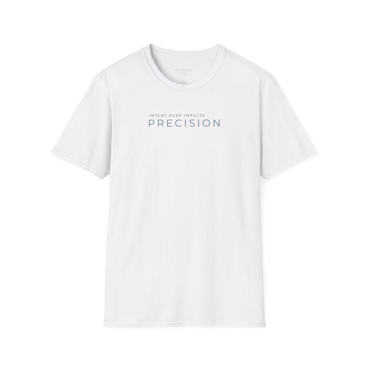 Blue Precision (Intent) Statement Tee