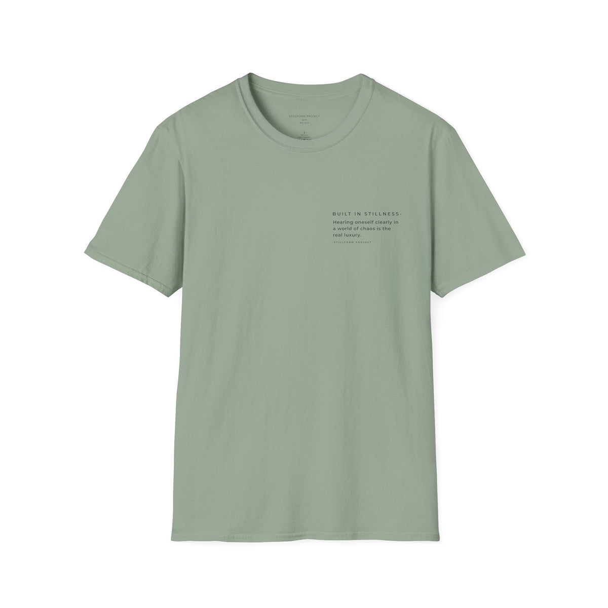 Built In Stillness Paragraph Pocket Tee