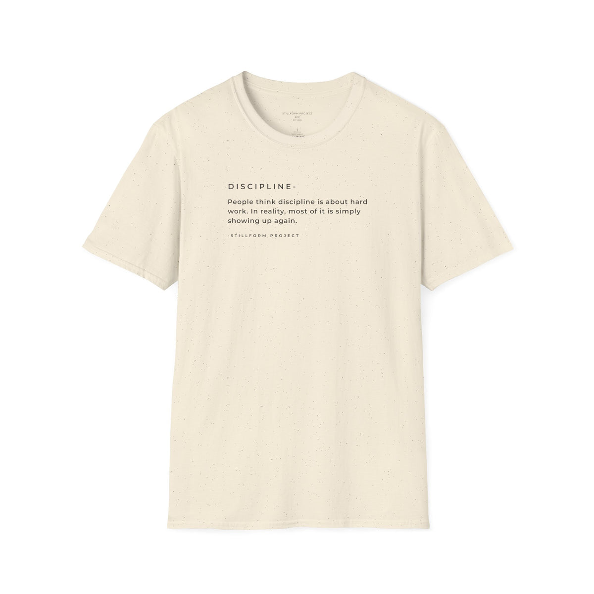 Discipline Paragraph Classic Tee