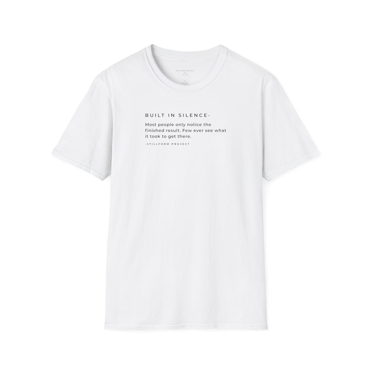 Built In Silence Paragraph Classic Tee