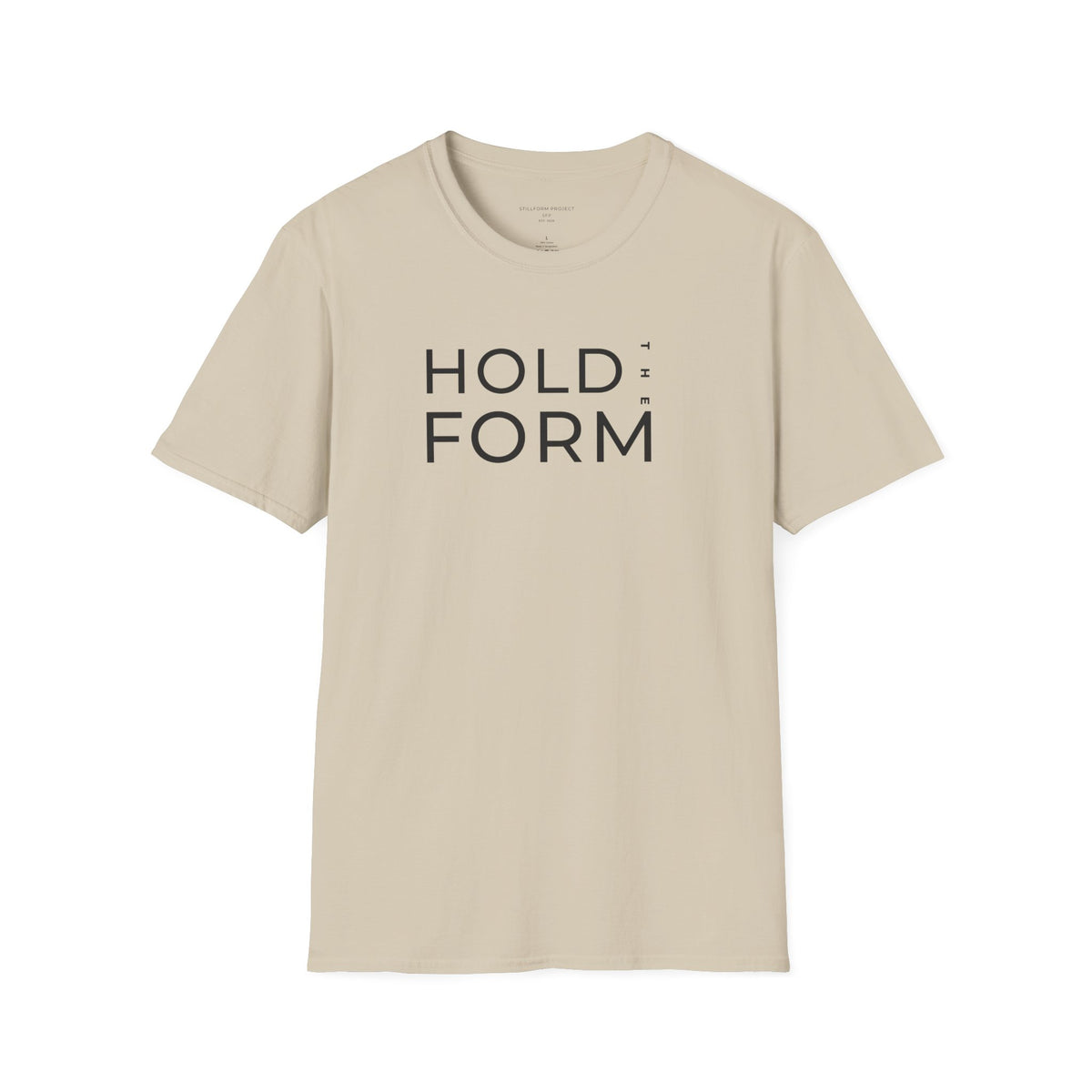 Hold The Form Block Tee