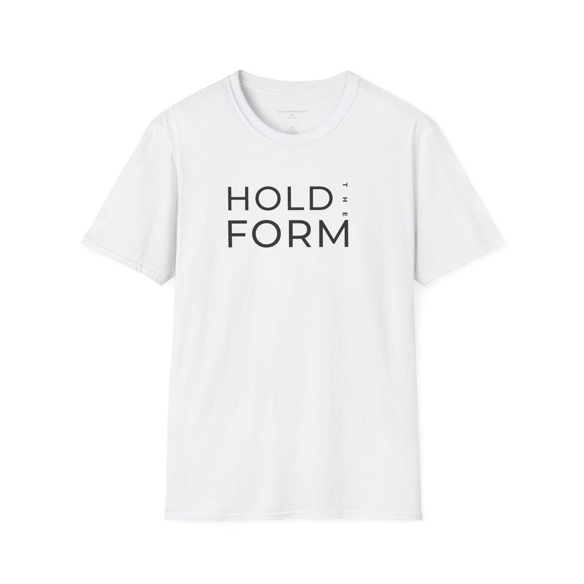 Hold The Form Block Tee