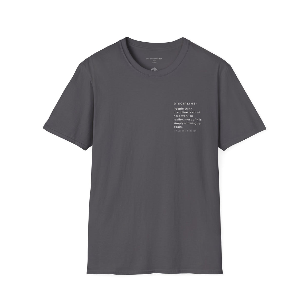 Discipline Paragraph Pocket Tee