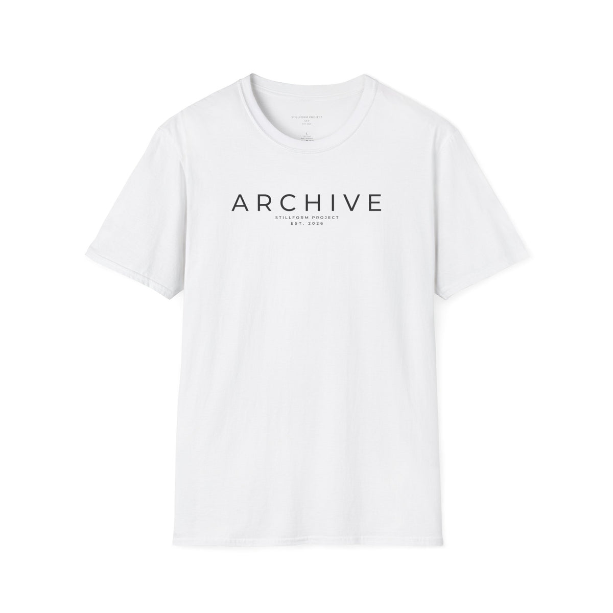 ARCHIVE/ STILLFORM Project Signature Tee