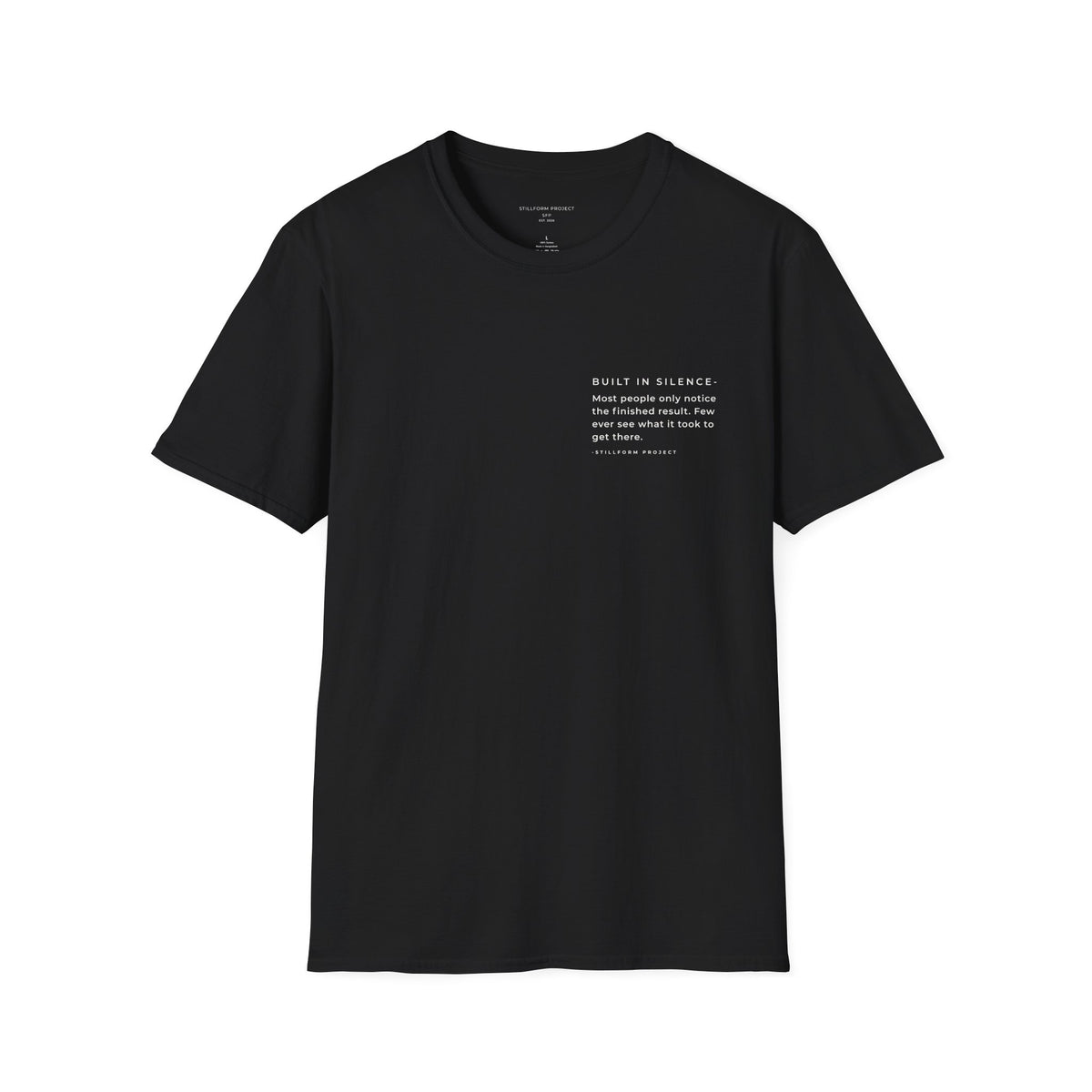 Built In Silence Paragraph Pocket Tee