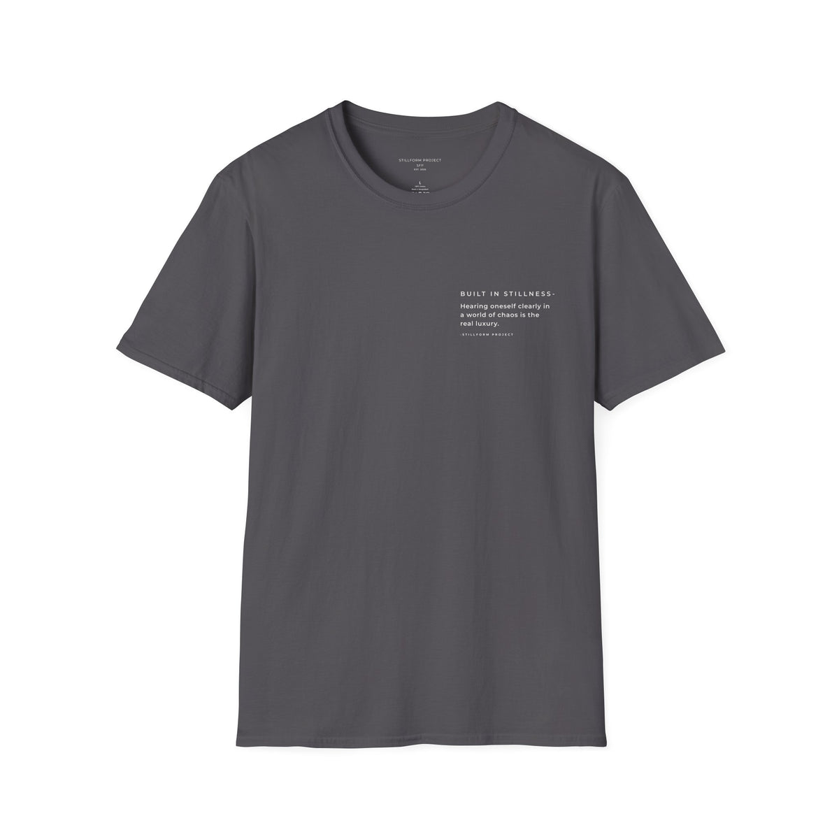 Built In Stillness Paragraph Pocket Tee